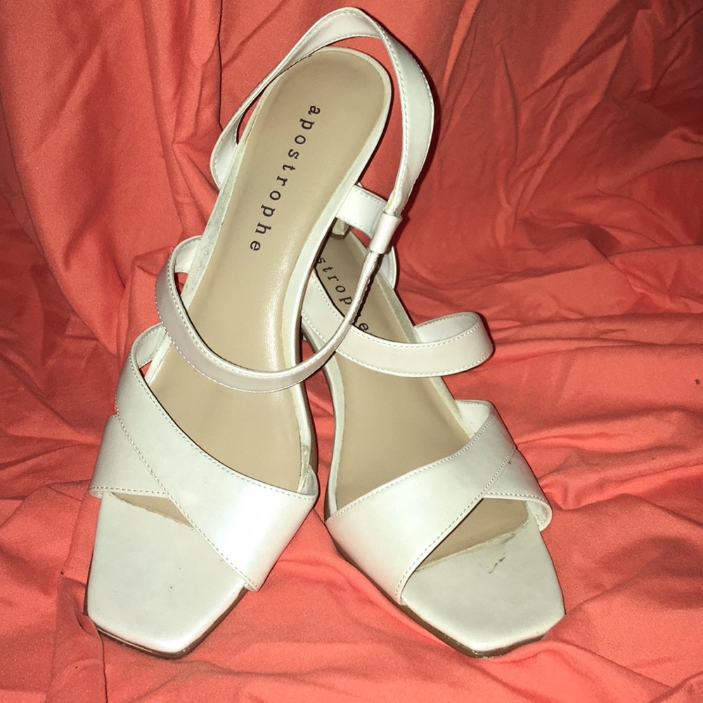 Apostrophe Heeled Sandals